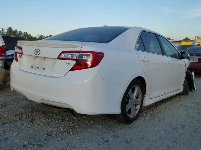 4T1BF1FK9DU289363 - 2013 TOYOTA CAMRY L WHITE photo 4