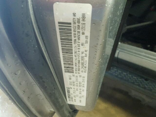 1C4AJWAG6EL205991 - 2014 JEEP WRANGLER S GRAY photo 10