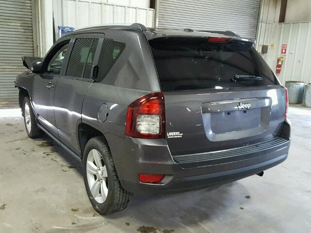 1C4NJCBA2GD611208 - 2016 JEEP COMPASS SP GRAY photo 3