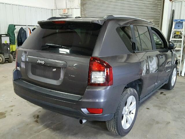 1C4NJCBA2GD611208 - 2016 JEEP COMPASS SP GRAY photo 4