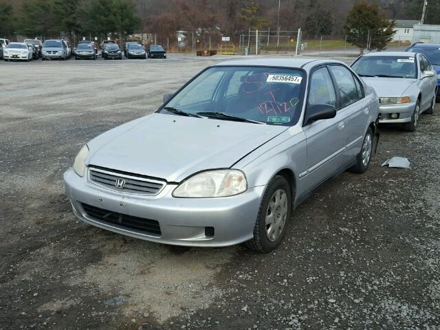 2HGEJ6618XH515549 - 1999 HONDA CIVIC BASE 银色 照片 2