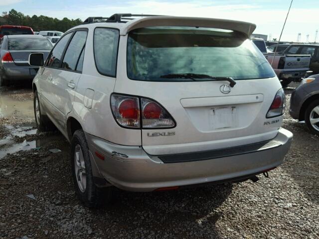 JTJHF10U520274823 - 2002 LEXUS RX 300 SILVER photo 3