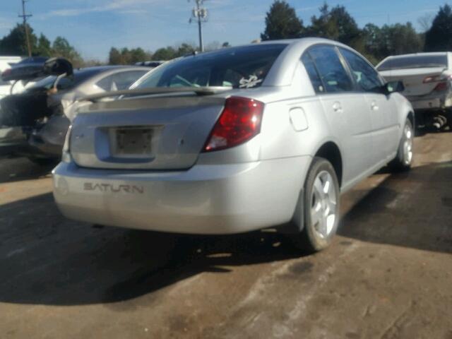 1G8AZ55F86Z179973 - 2006 SATURN ION LEVEL SILVER photo 4