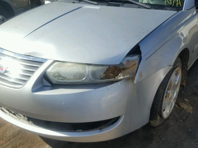 1G8AZ55F86Z179973 - 2006 SATURN ION LEVEL SILVER photo 9