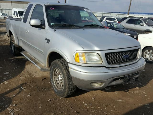 1FTRX18L12NA41721 - 2002 FORD F150 GRAY photo 1