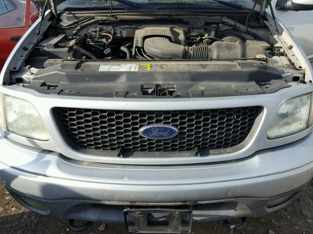 1FTRX18L12NA41721 - 2002 FORD F150 GRAY photo 7