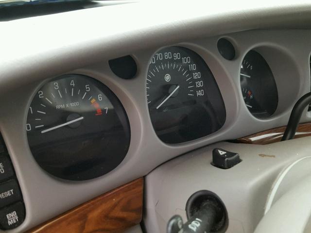 1G4HP54KX1U255770 - 2001 BUICK LESABRE CU BLUE photo 8