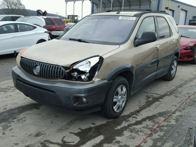 3G5DA03E13S502574 - 2003 BUICK RENDEZVOUS GOLD photo 2