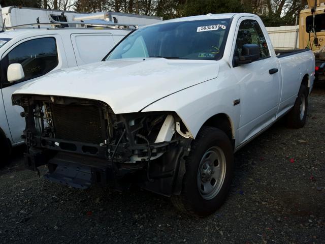 3C6JR6DT1GG200867 - 2016 RAM 1500 ST WHITE photo 2