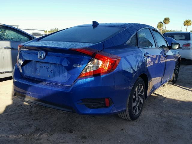 19XFC2F82HE016259 - 2017 HONDA CIVIC EX ლურჯი ფოტო 4