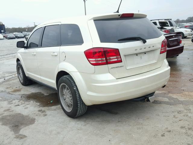 3C4PDCABXET117552 - 2014 DODGE JOURNEY SE WHITE photo 3