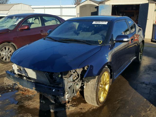 JTKJF5C76C3037994 - 2012 TOYOTA SCION TC 蓝色 照片 2