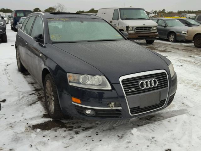 WAUKH74F97N123699 - 2007 AUDI A6 AVANT Q BLUE photo 1