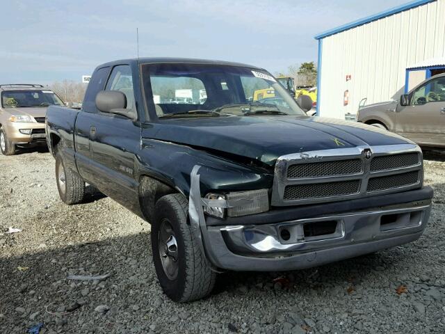 1B7HC13Y0YJ173413 - 2000 DODGE RAM 1500 GREEN photo 1