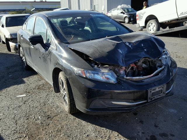 19XFB2F85FE010746 - 2015 HONDA CIVIC EX შავი ფოტო 1