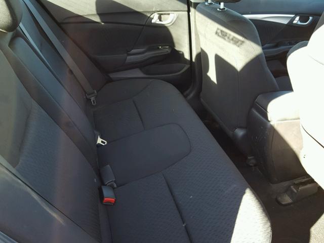 19XFB2F85FE010746 - 2015 HONDA CIVIC EX შავი ფოტო 6