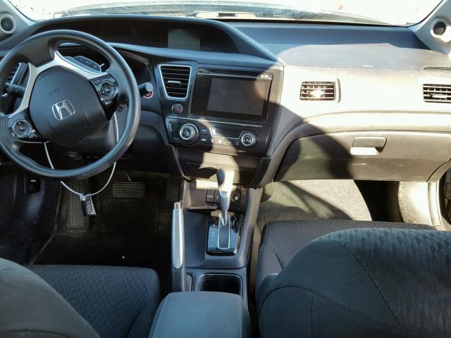 19XFB2F85FE010746 - 2015 HONDA CIVIC EX შავი ფოტო 9