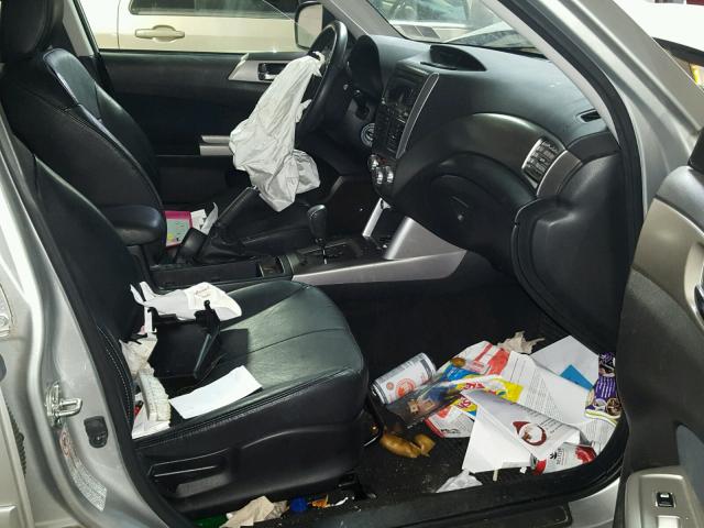 JF2SH6DC7AH732705 - 2010 SUBARU FORESTER 2 SILVER photo 5