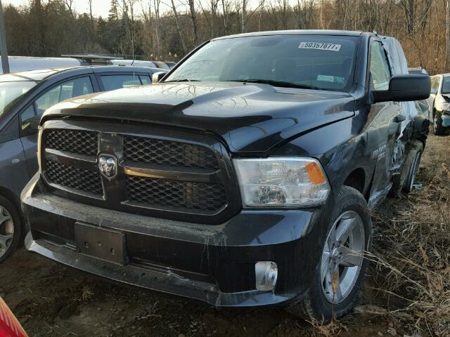 1C6RR7FT8HS719849 - 2017 RAM 1500 ST BLACK photo 2