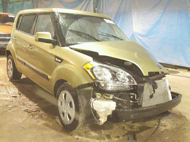 KNDJT2A51C7450205 - 2012 KIA SOUL GREEN photo 1