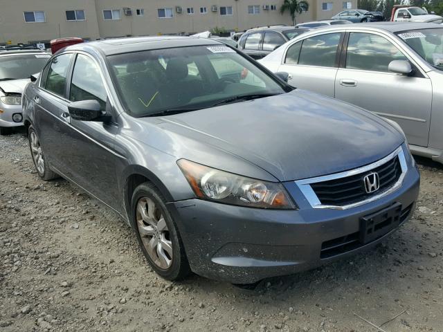 JHMCP26758C060678 - 2008 HONDA ACCORD EX GRAY photo 1