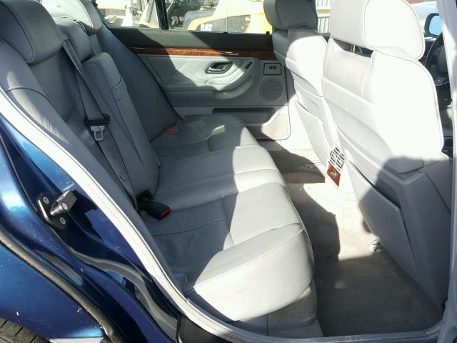 WBAGG8343YDN80675 - 2000 BMW 740 I AUTO BLUE photo 6