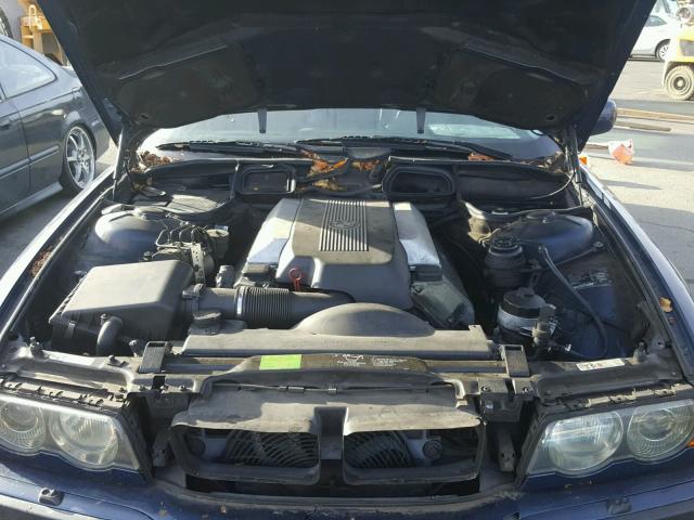 WBAGG8343YDN80675 - 2000 BMW 740 I AUTO BLUE photo 7