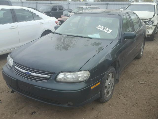 1G1NE52J02M663129 - 2002 CHEVROLET MALIBU LS Yaşıl foto 2