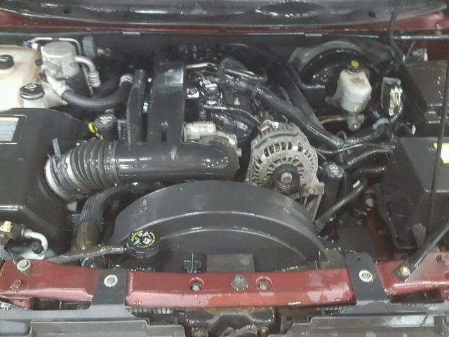 1GNET16MX66126747 - 2006 CHEVROLET TRAILBLAZE RED photo 7