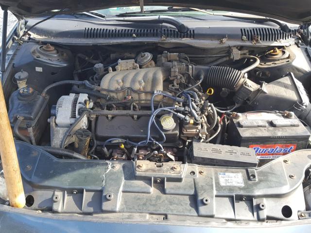 1FAFP52U8WA256401 - 1998 FORD TAURUS LX GREEN photo 7