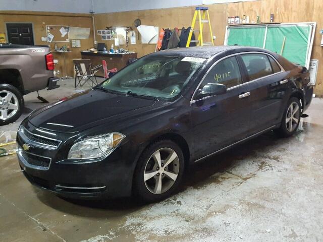 1G1ZC5E08CF177975 - 2012 CHEVROLET MALIBU 1LT 黑色 照片 2