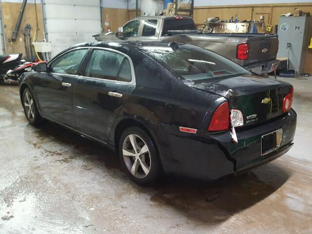 1G1ZC5E08CF177975 - 2012 CHEVROLET MALIBU 1LT 黑色 照片 3