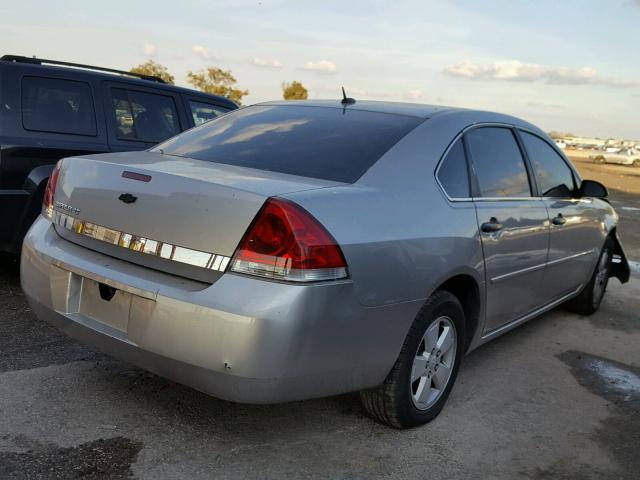 2G1WT58K469197928 - 2006 CHEVROLET IMPALA LT GRAY photo 4