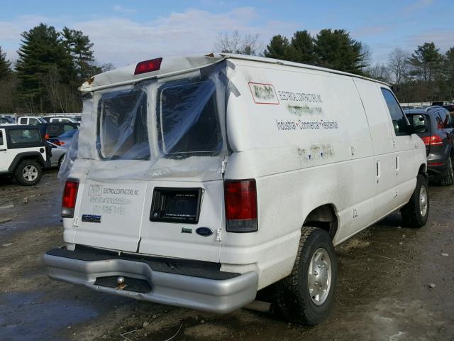 1FTNE2EW1ADA58144 - 2010 FORD ECONOLINE WHITE photo 4