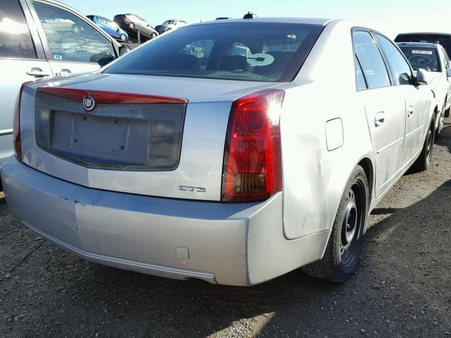 1G6DM577X40132715 - 2004 CADILLAC CTS SILVER photo 4