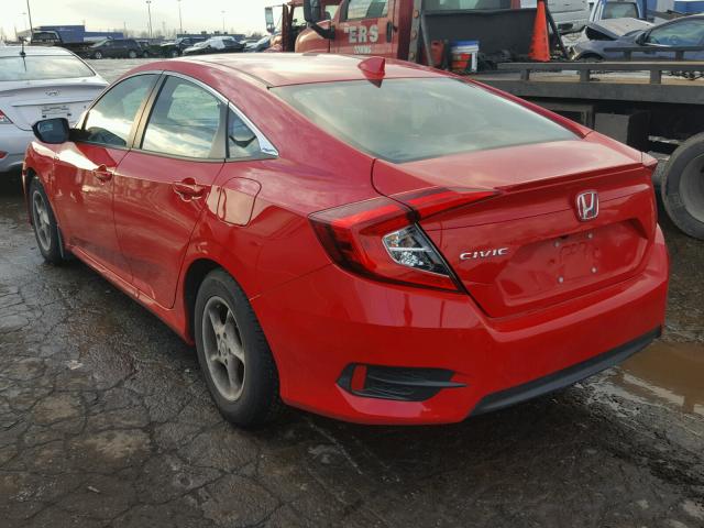 2HGFC1F7XGH637836 - 2016 HONDA CIVIC EXL RED photo 3