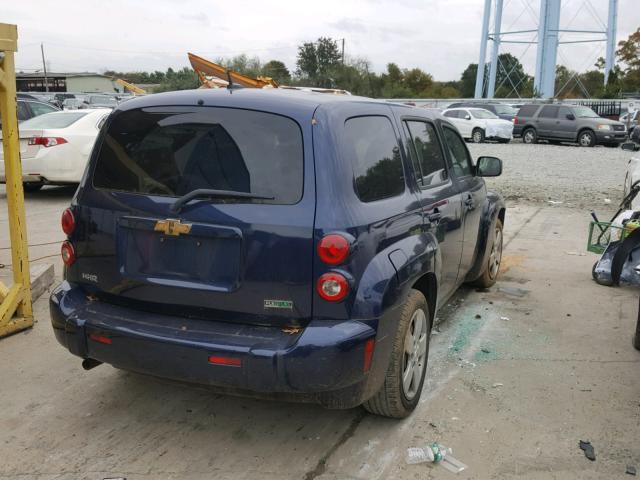 3GNBAADB9AS560348 - 2010 CHEVROLET HHR LS ლურჯი ფოტო 4