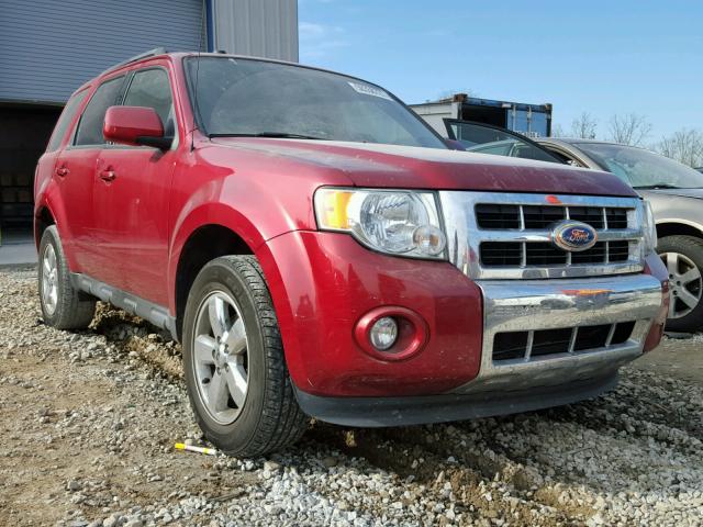 1FMCU0EG6CKB71217 - 2012 FORD ESCAPE LIM MAROON photo 1