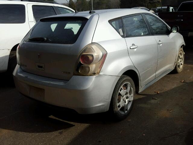 5Y2SP67099Z443849 - 2009 PONTIAC VIBE SILVER photo 4