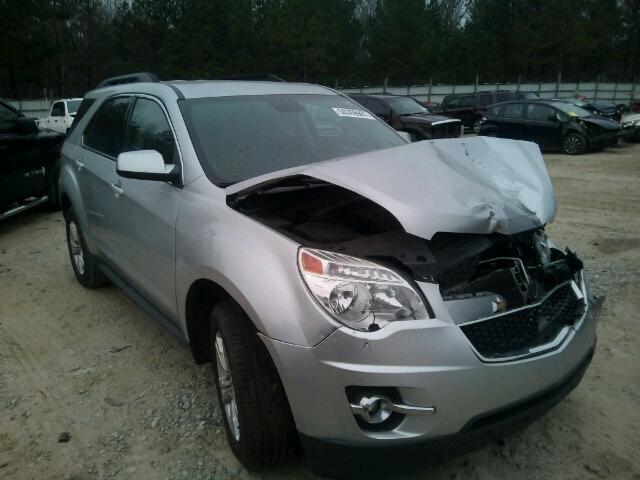 2GNALPEK9C6395006 - 2012 CHEVROLET EQUINOX LT SILVER photo 1