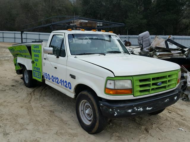 1FDHF37H7SNA59515 - 1995 FORD F350 WHITE photo 1