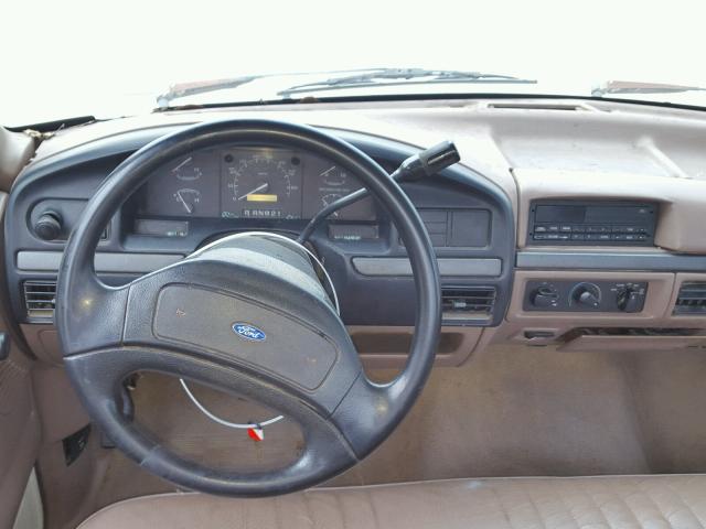 1FDHF37H7SNA59515 - 1995 FORD F350 WHITE photo 9