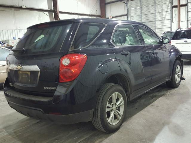 2GNALAEK7F6110255 - 2015 CHEVROLET EQUINOX LS BLACK photo 4