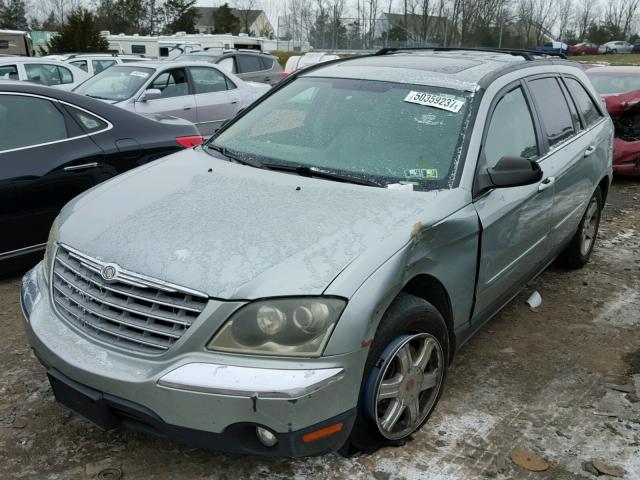 2C8GF68404R324227 - 2004 CHRYSLER PACIFICA GREEN photo 2