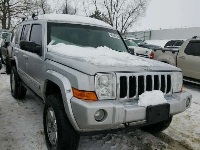 1J8HG58266C301258 - 2006 JEEP COMMANDER SILVER photo 1