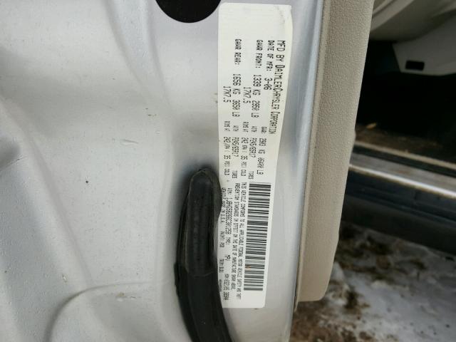 1J8HG58266C301258 - 2006 JEEP COMMANDER ვერცხლისფერი ფოტო 10