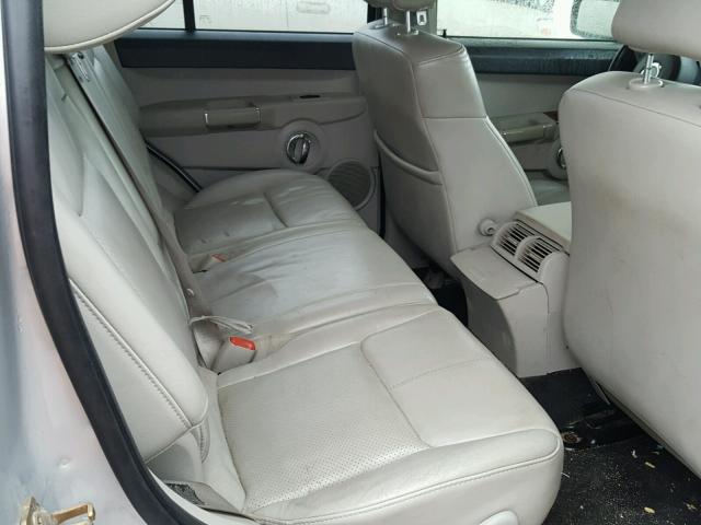 1J8HG58266C301258 - 2006 JEEP COMMANDER ვერცხლისფერი ფოტო 6