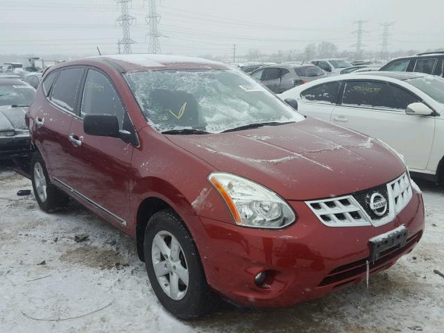 JN8AS5MT4CW276039 - 2012 NISSAN ROGUE S RED photo 1