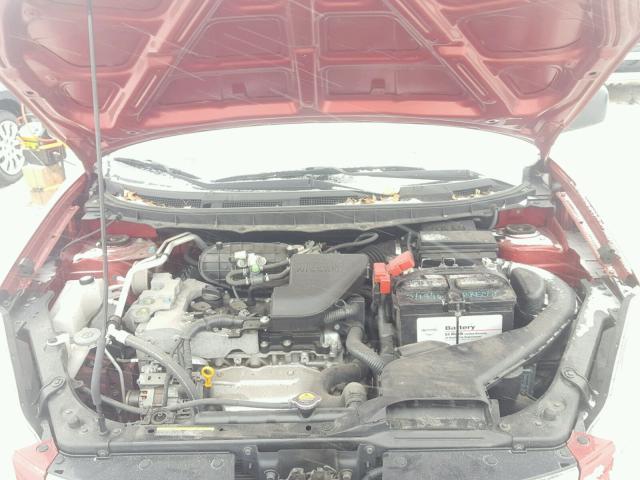 JN8AS5MT4CW276039 - 2012 NISSAN ROGUE S RED photo 7