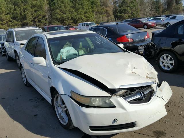 19UUA66244A043834 - 2004 ACURA TL WHITE photo 1